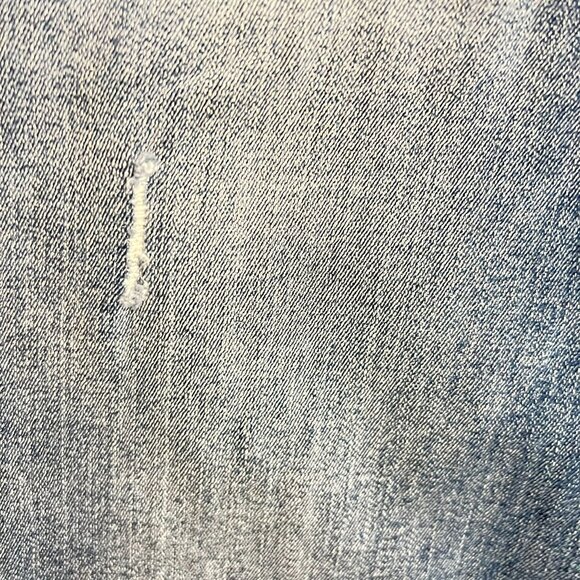 Kut From The Kloth Womens Blue Distressed Skinny Jeans Mid Rise 32X30 - Picture 4 of 7